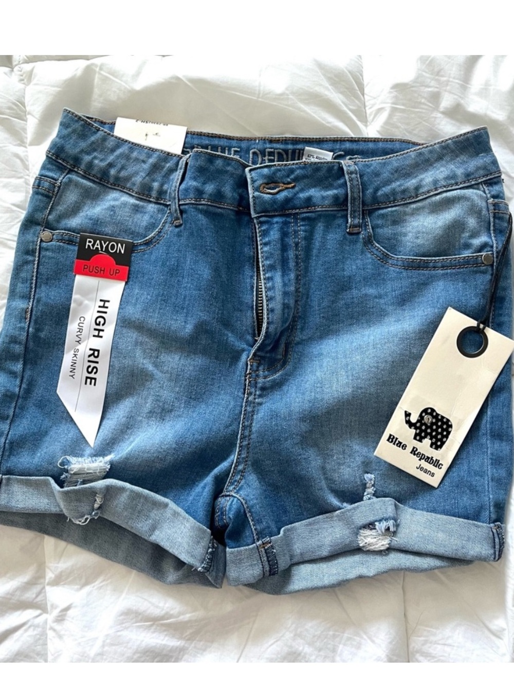 Bundle of 3 Blue Denim Shorts